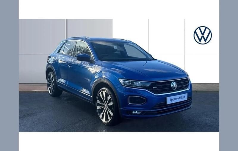 Blue Used 2018 VW T-Roc R-line SUV | £15,321 (Good price) - Image 1/4