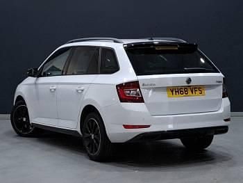Used Skoda Fabia Monte Carlo 110 HP (80 kW) 2018 White Estate
