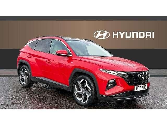 Red Used 2021 Hyundai Tucson Ultimate SUV | £21,703 (A bit pricey) - Image 1/4