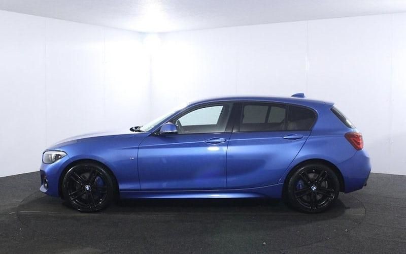 Used BMW 118 M Sport 136 HP (100 kW) 2019 Blue Hatchback