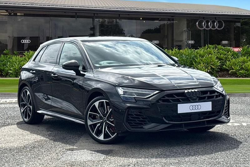 Black New 2025 Audi S3 Black Edition Hatchback | £46,280 (Good price) - Image 1/4