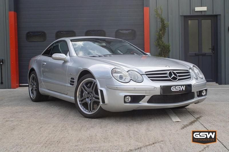 Used Mercedes SL65 AMG AMG 604 HP (444 kW) 2004 Silver Cabriolet