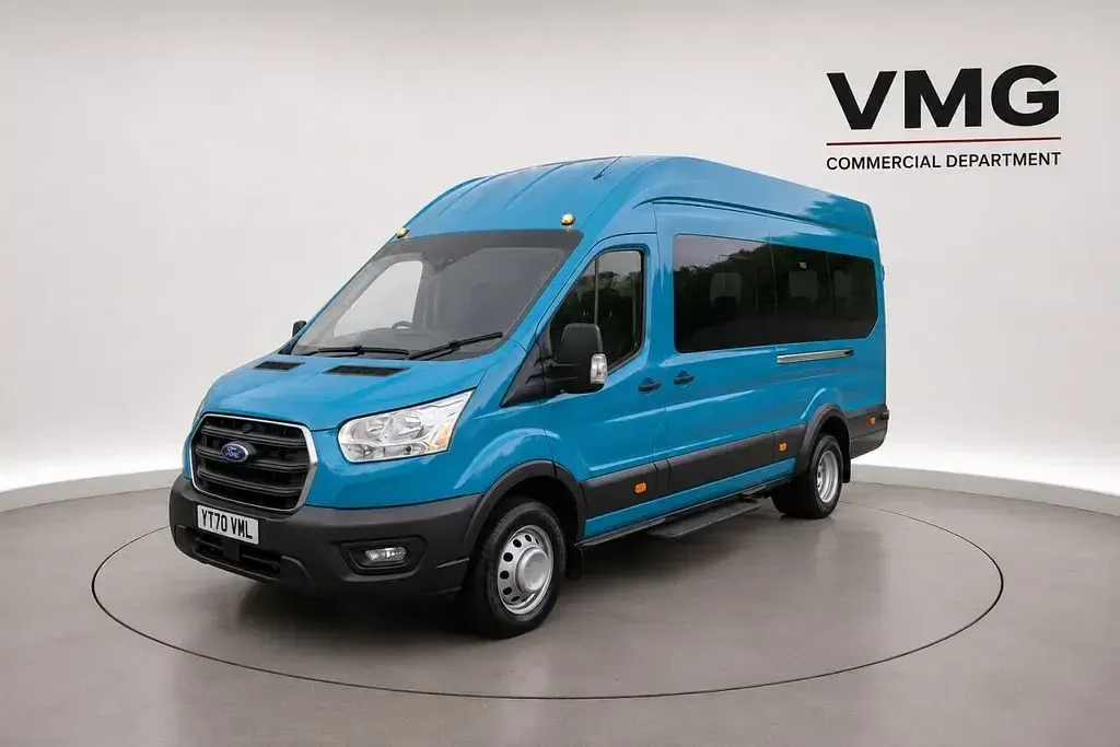 Used Ford Transit 130 HP (95 kW) 2020 Turquoise