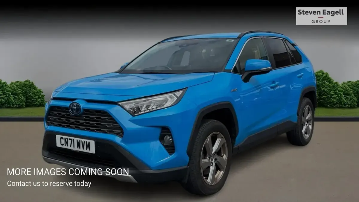 Used Toyota RAV4 Design 218 HP (160 kW) 2021 Blue SUV