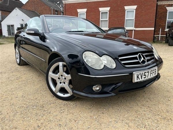 Black Used 2007 Mercedes CLK280 Cabriolet | £4,599 (Expensive) - Image 1/1
