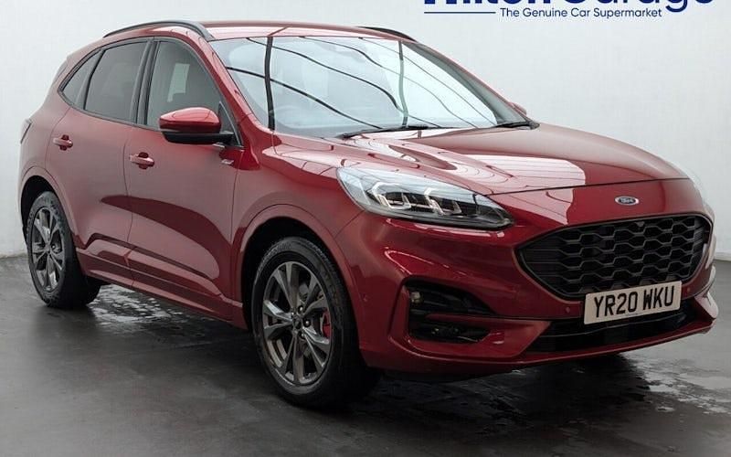 Red Used 2020 Ford Kuga ST-Line SUV | £15,650 (Fair price) - Image 1/4