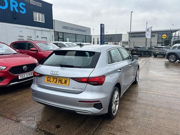 Used Audi A3 Sport 110 HP (80 kW) 2023 Silver Sedan