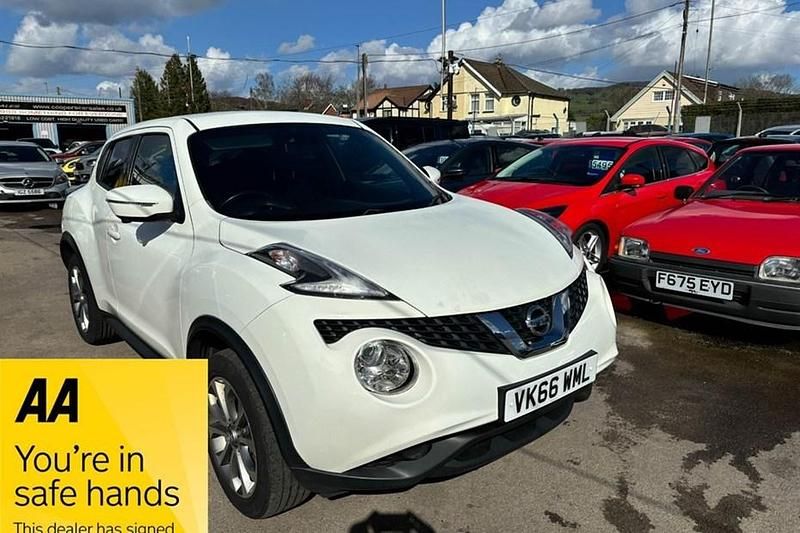 Used Nissan Juke Tekna 110 HP (80 kW) 2016 White SUV
