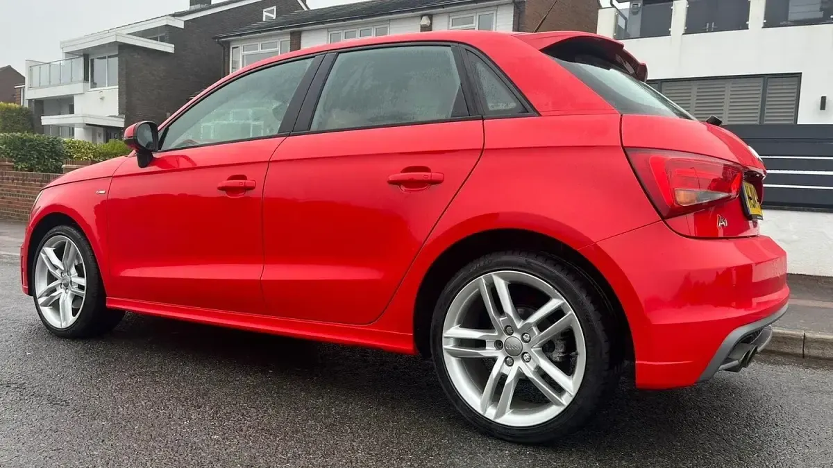 Used Audi A1 Sportback S-Line 2014 Red Hatchback