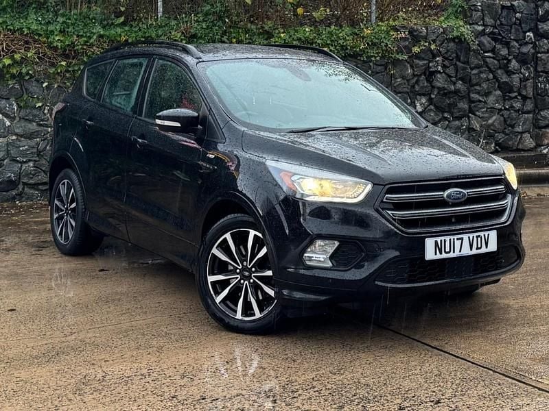 Black Used 2017 Ford Kuga ST-Line SUV | £6,495 (Fair price) - Image 1/4