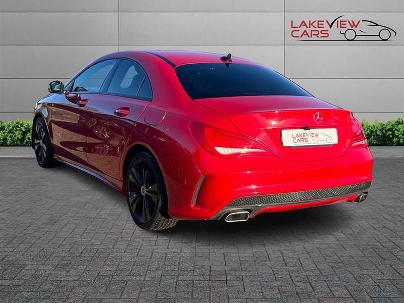 Used Mercedes CLA180 AMG 122 HP (89 kW) 2015 Red Sedan