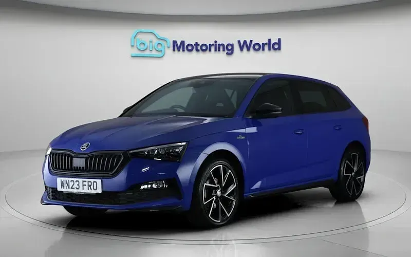 Used Skoda Scala Monte Carlo 150 HP (110 kW) 2023 Blue Hatchback
