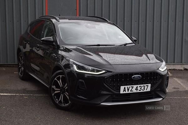 Black Used 2023 Ford Focus Active X Hatchback | £17,195 (Fair price) - Image 1/4