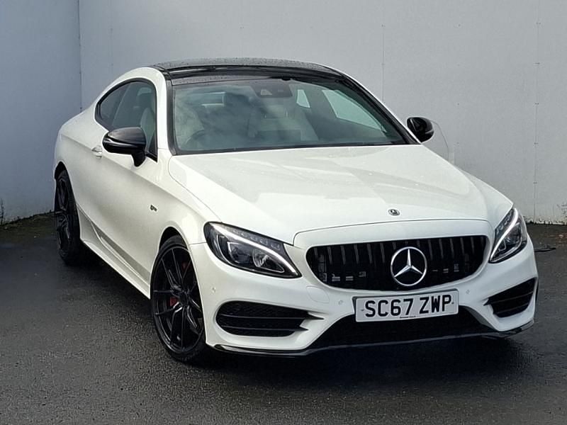 White Used 2017 Mercedes C43 AMG Premium Plus Coupe | £25,498 (Fair price) - Image 1/4