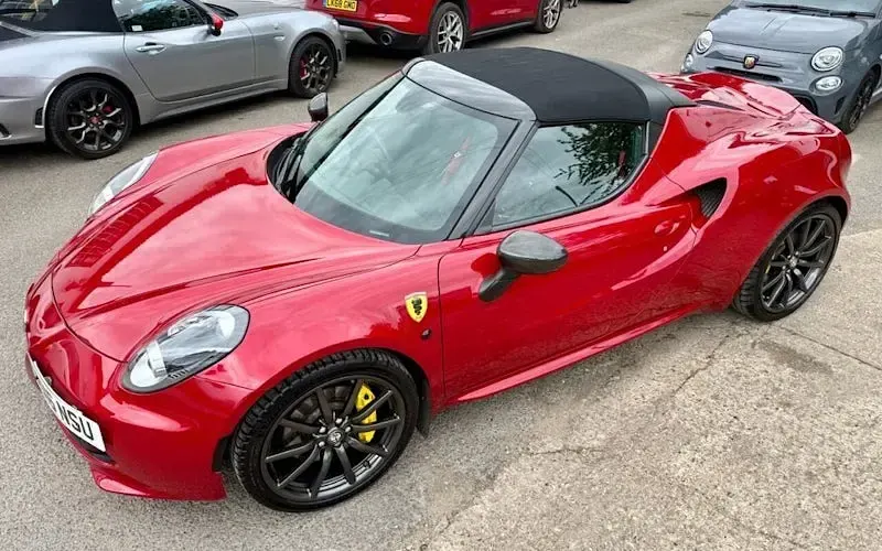 Used Alfa Romeo 4C Spider 241 HP (177 kW) 2017 Cabriolet