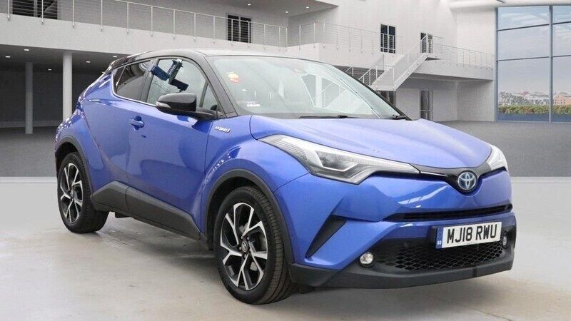 Blue Used 2018 Toyota C-HR SUV | £15,299 (Fair price) - Image 1/4