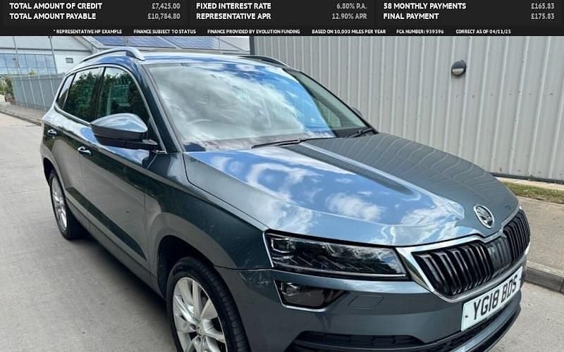 Used 2020 Skoda Karoq SE L SUV | £8,250 (Good price) - Image 1/3