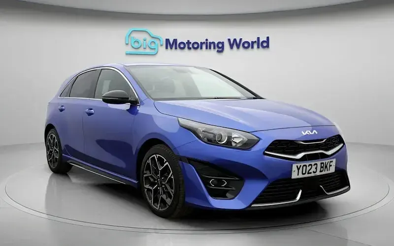 Used Kia Ceed GT-Line 160 HP (117 kW) 2023 Blue Hatchback
