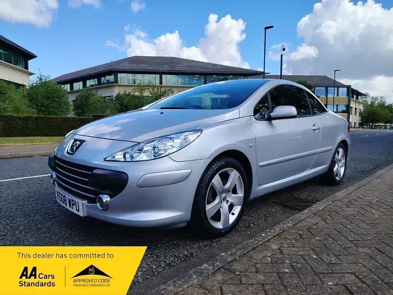 Used Peugeot 307 CC Sport 2008 Silver Cabriolet