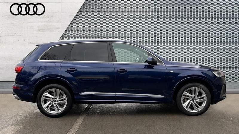 Used Audi Q7 S-Line 286 HP (210 kW) 2023 Blue SUV