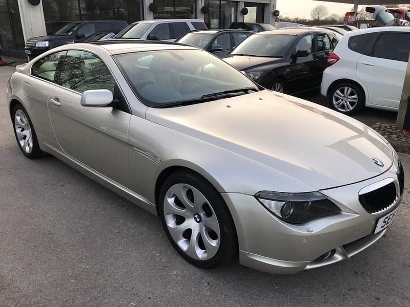 Used BMW 630 2005 Silver Coupe
