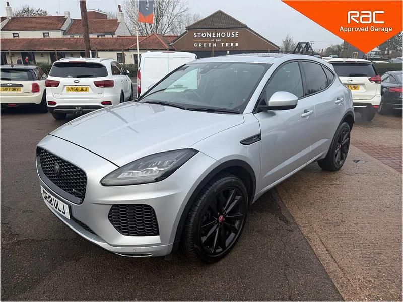 Silver Used 2018 Jaguar E-Pace R-Dynamic SUV | £17,495 (Fair price) - Image 1/4