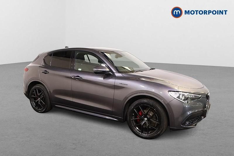 Grey Used 2020 Alfa Romeo Stelvio Veloce SUV | £24,649 (Expensive) - Image 1/4