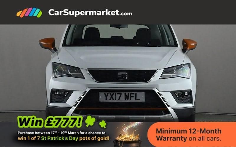 Used Seat Ateca Ecomotive 116 HP (85 kW) 2017 White SUV