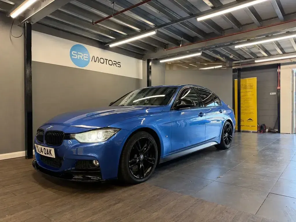 Used BMW 325 M Sport 218 HP (160 kW) 2014 Blue Sedan