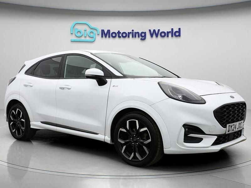 White Used 2024 Ford Puma ST-Line X Hatchback | £15,900 (Good price) - Image 1/4