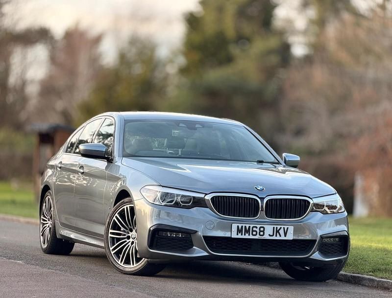 Blue Used 2018 BMW 530e M Sport Sedan | £11,695 (Fair price) - Image 1/4