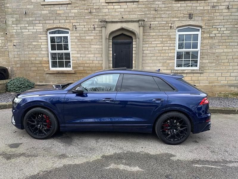 Used Audi Q8 S-Line 286 HP (210 kW) 2019 Blue SUV