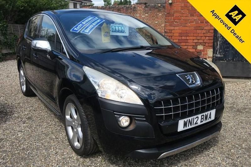 Used Peugeot 3008 Allure 112 HP (82 kW) 2012 Black Estate