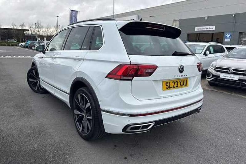 Used VW Tiguan R-line 150 HP (110 kW) 2023 White SUV