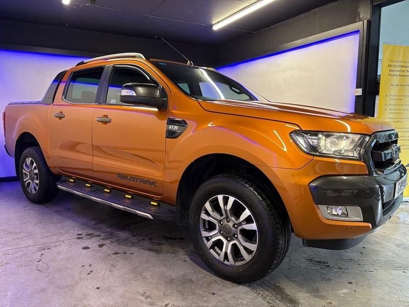 Used Ford Ranger Wildtrack 200 HP (147 kW) 2019 Orange Pickup