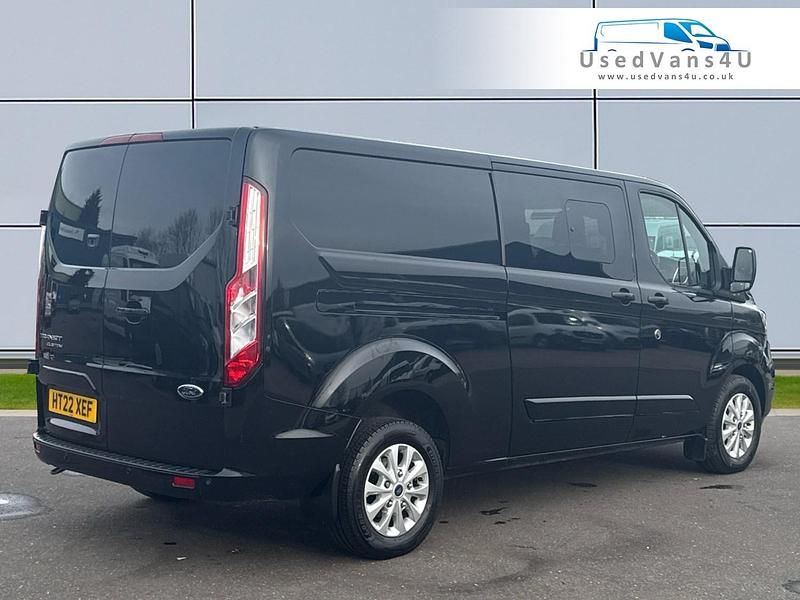 Used Ford Transit Custom Limited 130 HP (95 kW) 2022 Black Van