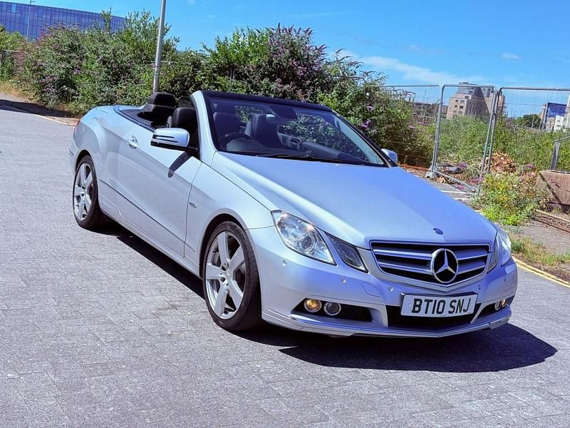 Silver Used 2010 Mercedes E250 SE Cabriolet | £5,995 (Good price) - Image 1/4