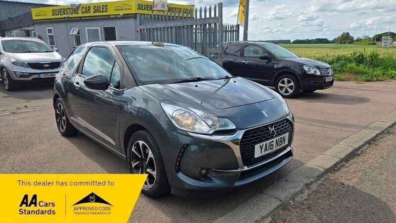 Grey Used 2016 DS Automobiles DS3 Elegance Hatchback | £5,249 (Fair price) - Image 1/3