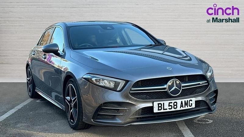Used Mercedes A35 AMG Executive 306 HP (225 kW) 2020 Grey Hatchback