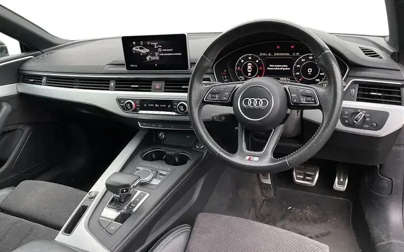 Used Audi A5 S-Line 190 HP (139 kW) 2018 Black Coupe
