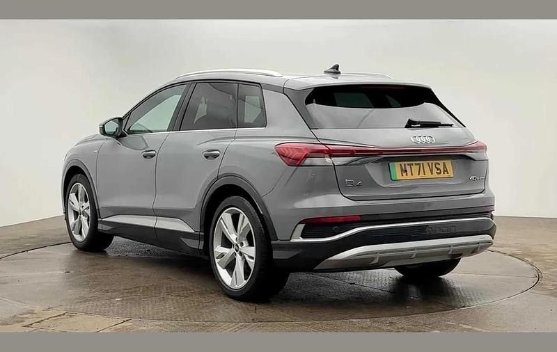 Used Audi Q4 e-tron S-Line 150 kW (204 HP) 2021 Grey SUV