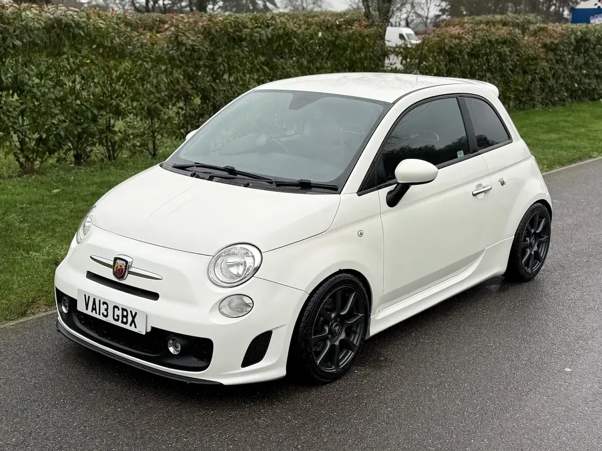 Used Abarth 500 189 HP (139 kW) 2013 White Hatchback