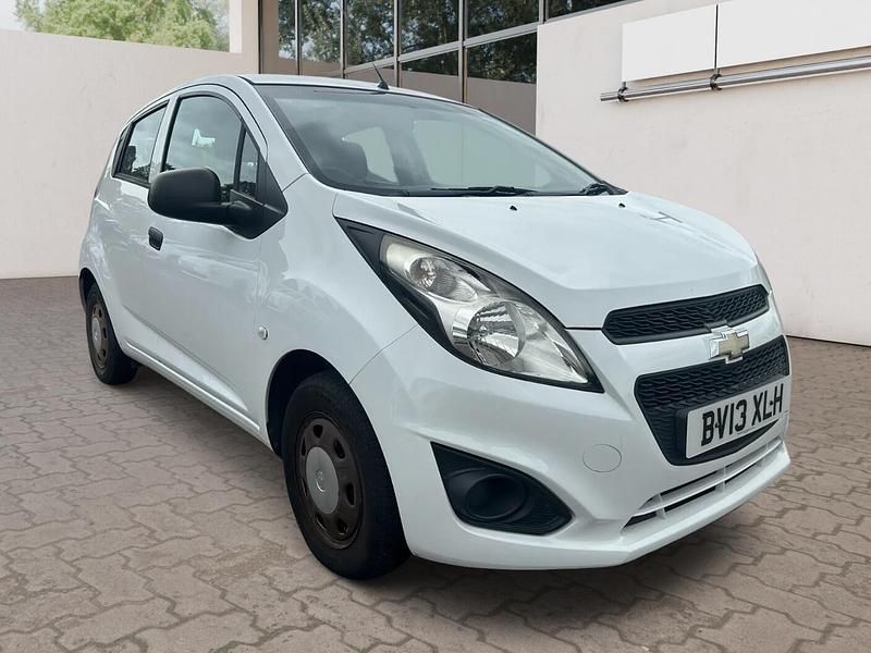 White Used 2013 Chevrolet Spark LS Hatchback | £1,400 (Good price) - Image 1/4