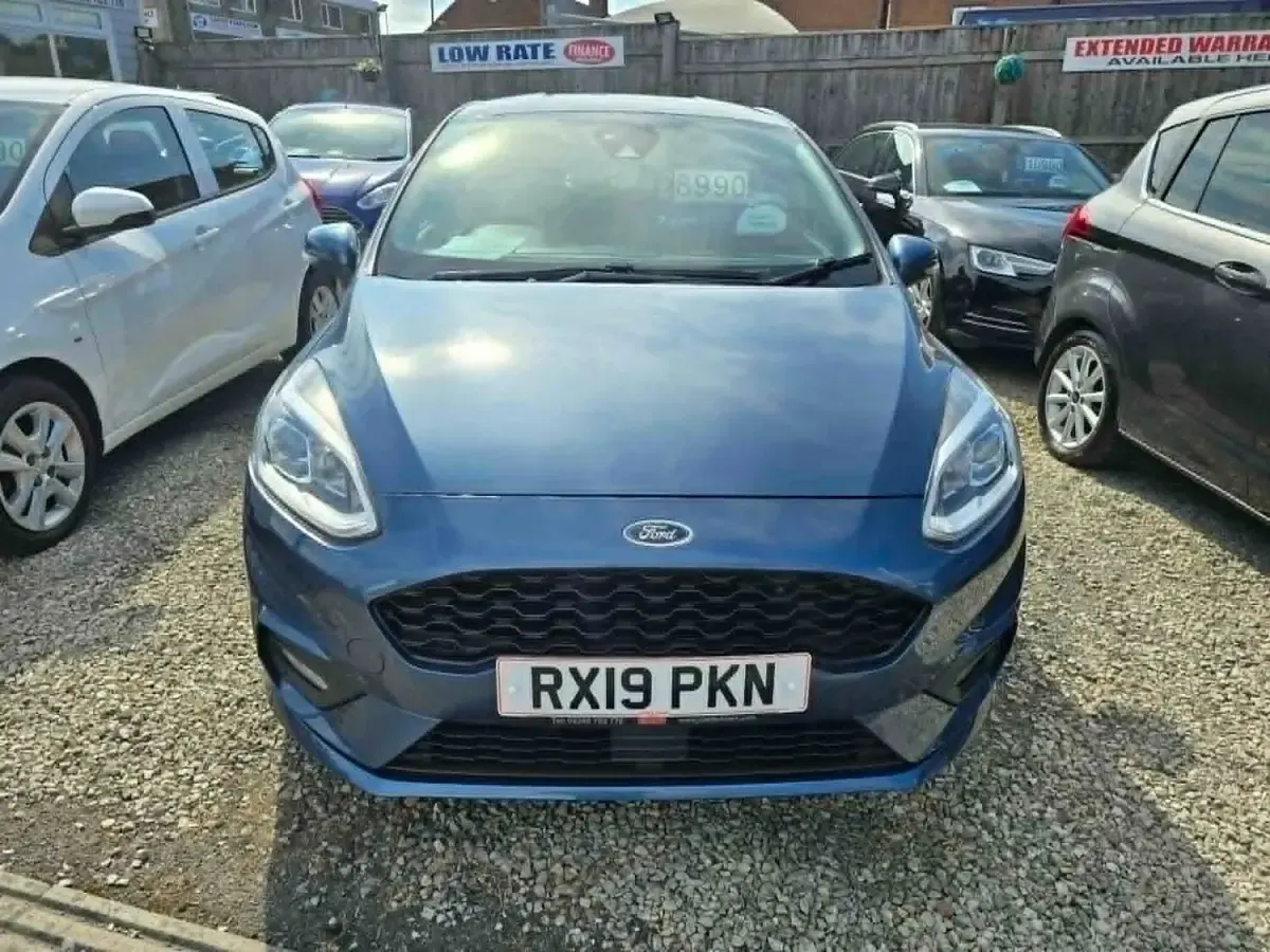 Used Ford Fiesta ST-Line 2019 Blue Hatchback