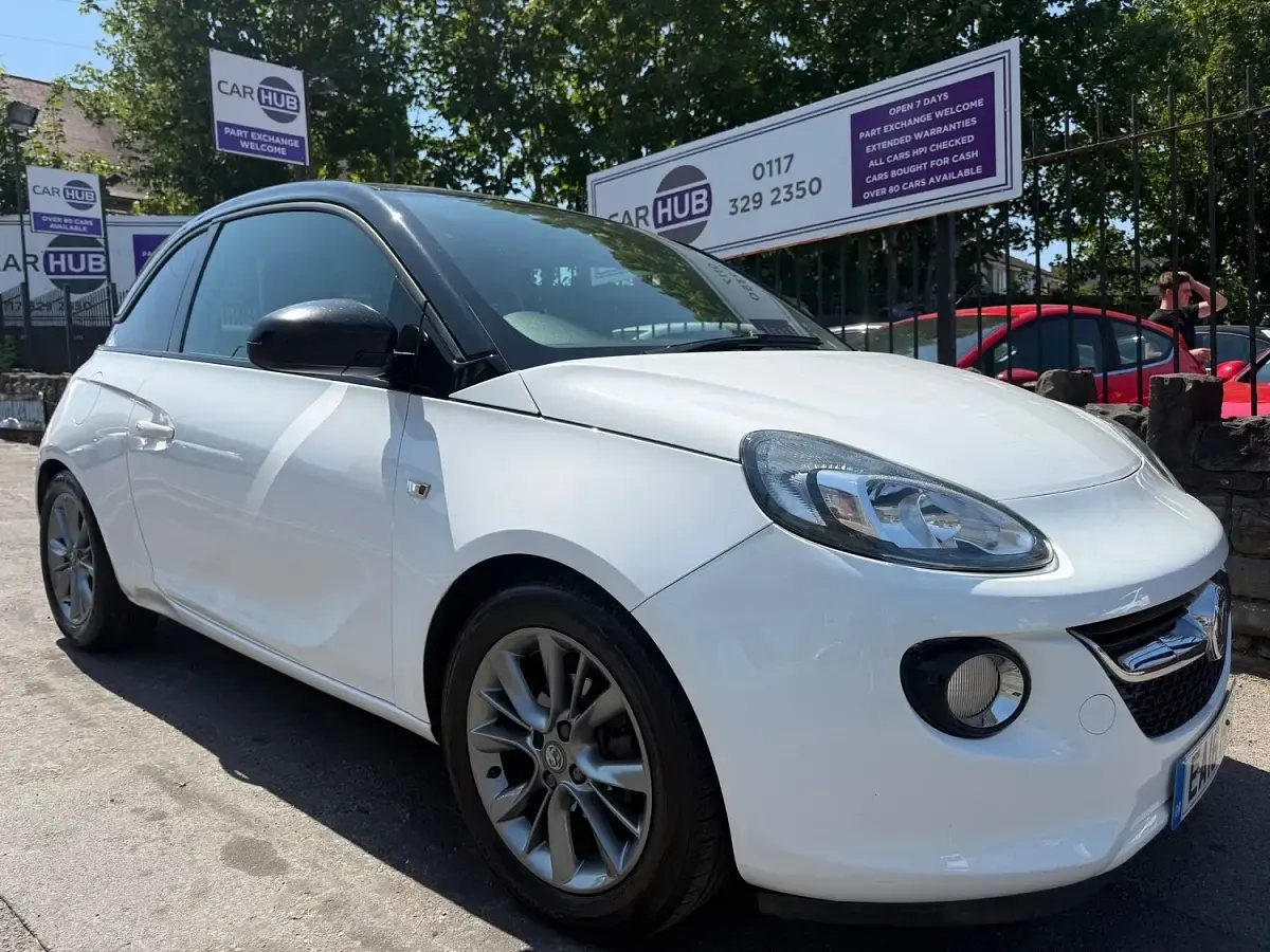 Used Vauxhall Adam Jam 70 HP (51 kW) 2016 White Hatchback