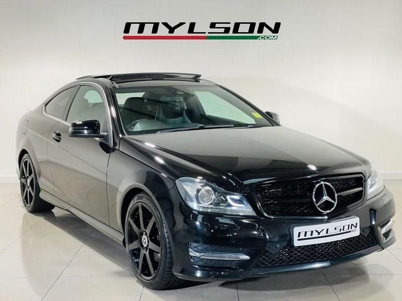 Black Used 2014 Mercedes C250 Sport Edition Coupe | £8,350 (Good price) - Image 1/4