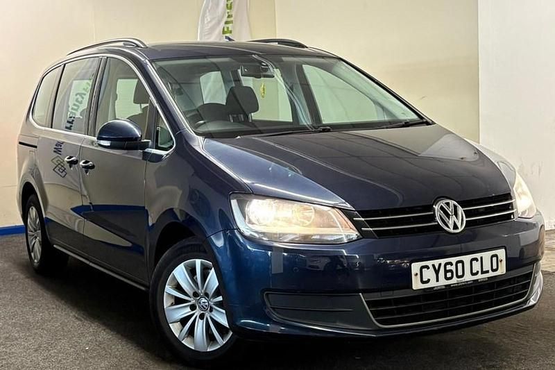 Blue Used 2010 VW Sharan SE MPV | £2,995 (Fair price) - Image 1/1