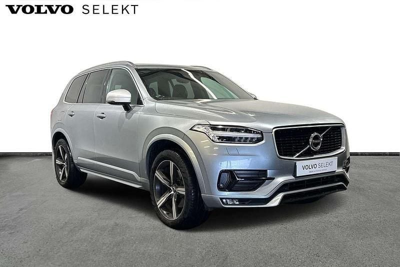 Silver Used 2017 Volvo XC90 R-Design Pro SUV | £27,250 (Fair price) - Image 1/4
