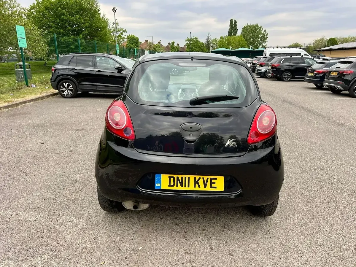 Used Ford Ka Studio 69 HP (50 kW) 2011 Black Hatchback