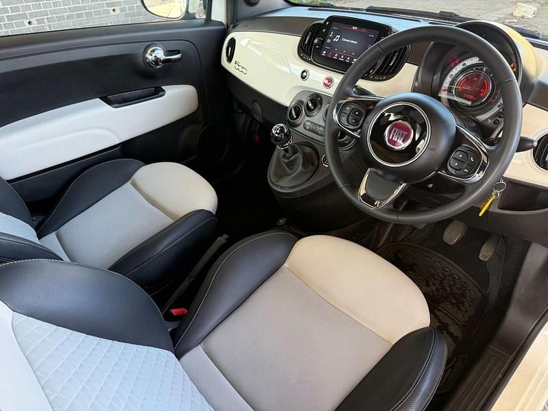 Used Fiat 500 Dolcevita 70 HP (51 kW) 2023 White Hatchback